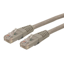 CAT6 RJ45 Литой UTP-гигабитный CAT6-патч-кабель 15FT Серый